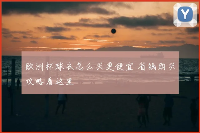 欧洲杯球衣怎么买更便宜 省钱购买攻略看这里