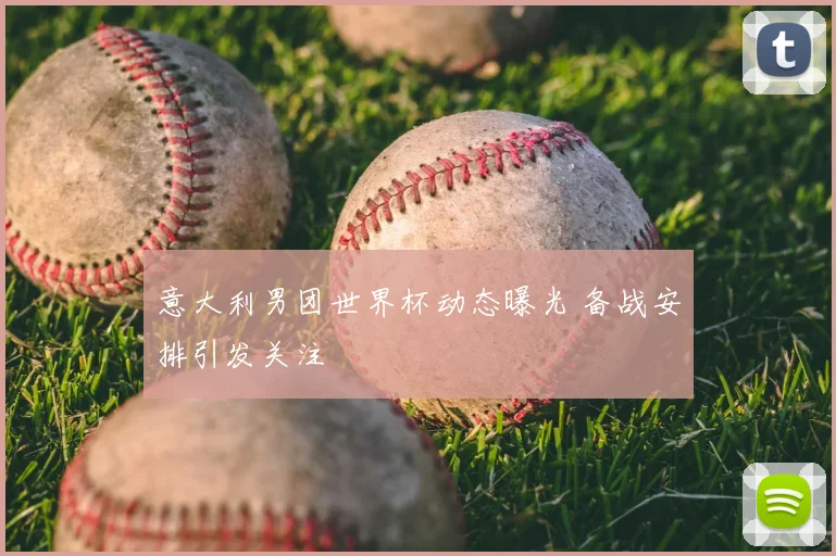 意大利男团世界杯动态曝光 备战安排引发关注